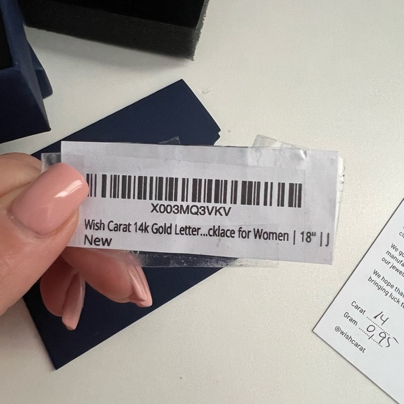 Initial “J” Necklace - Picture 5 of 5